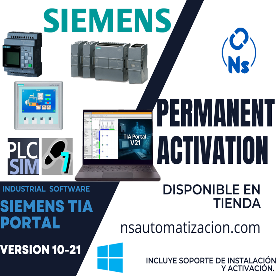 SIEMENS TIA PORTAL V10.5-V21