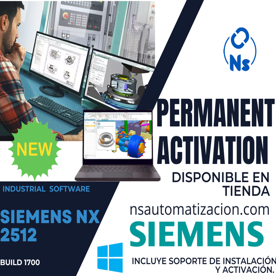 SIEMENS NX 2512 BUILD 1700