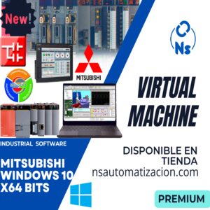 MÁQUINA VIRTUAL MITSUBISHI PREMIUM 2026 WINDOWS 10 x64 bits
