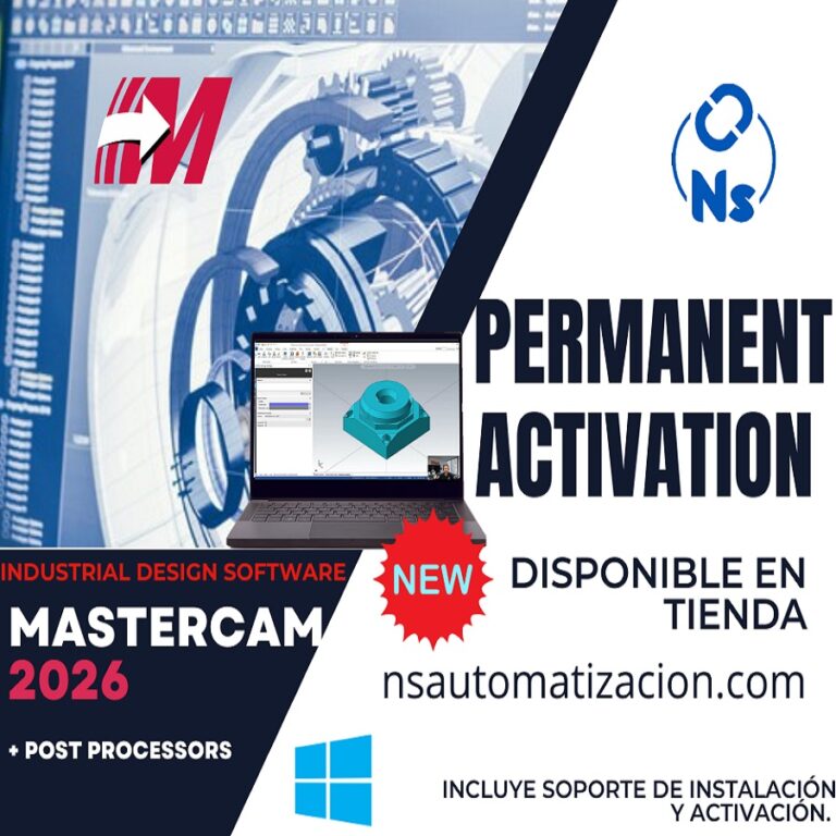 MASTERCAM 2026 – AUTOMATIZACION Y CONTROL