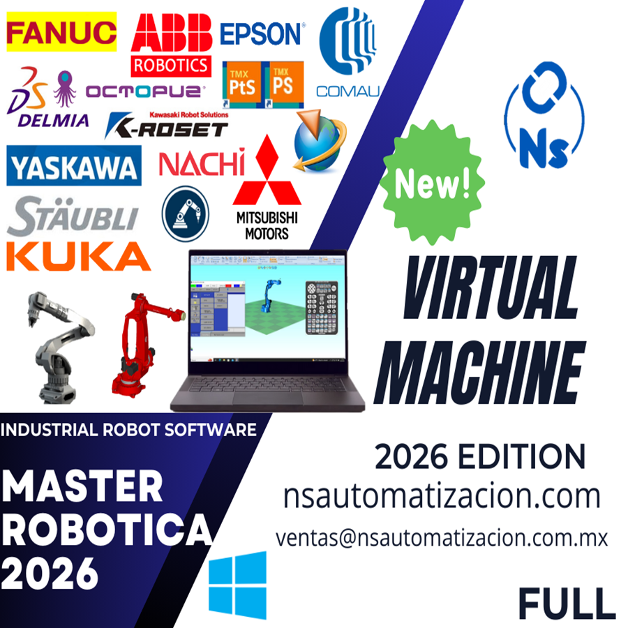 MÁQUINA VIRTUAL MASTER ROBOTICA 2026
