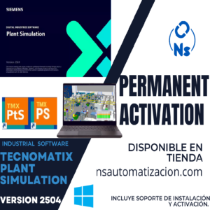 SIEMENS TECNOMATIX PLANT SIMULATION 2504