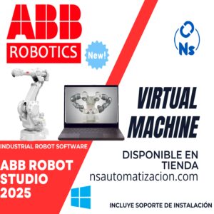 MÁQUINA VIRTUAL ABB ROBOT STUDIO 2025.2